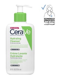 Hydrating Cleanser For Normal To Dry Skin With Hyaluronic Acid 236ml