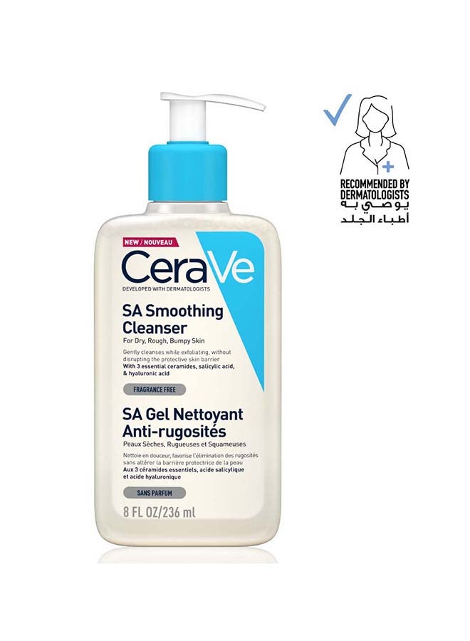 SA Smoothing Cleanser For Dry, Rough And Bumpy Skin With Salicylic Acid 236ml