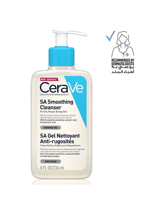 SA Smoothing Cleanser For Dry, Rough And Bumpy Skin With Salicylic Acid 236ml